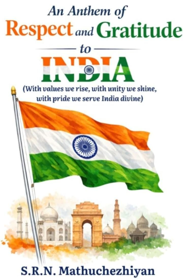 An Anthem of Respect and Gratitude to INDIA by S.R.N. Mathuchezhiyan